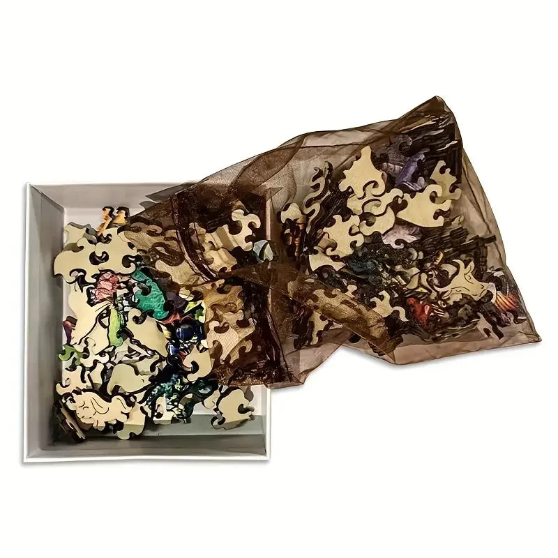 Cosmic Zodiac Wooden Puzzle - PuzzleWood