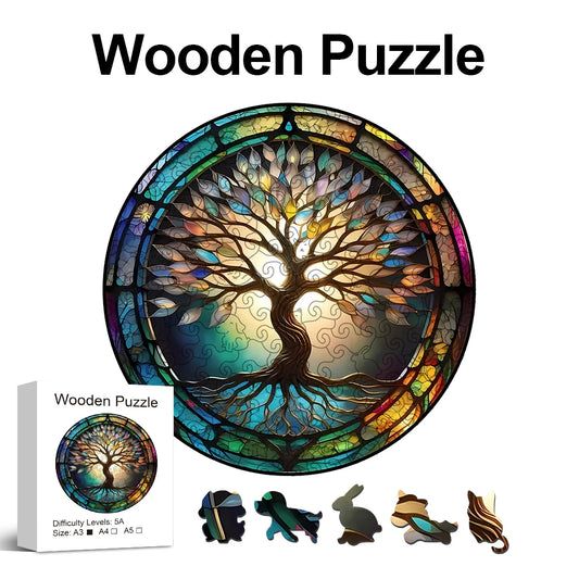 Tree of Life Wooden Puzzle - PuzzleWood