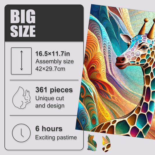 Safari Glow Wooden Puzzle - PuzzleWood