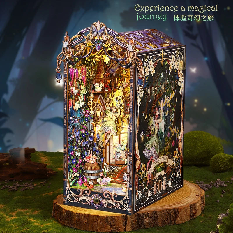 DIY Book Nook Kits Fairy Tale Elf