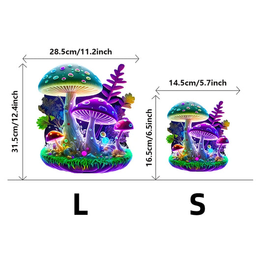 Magical Mushrooms Wooden Puzzle - PuzzleWood